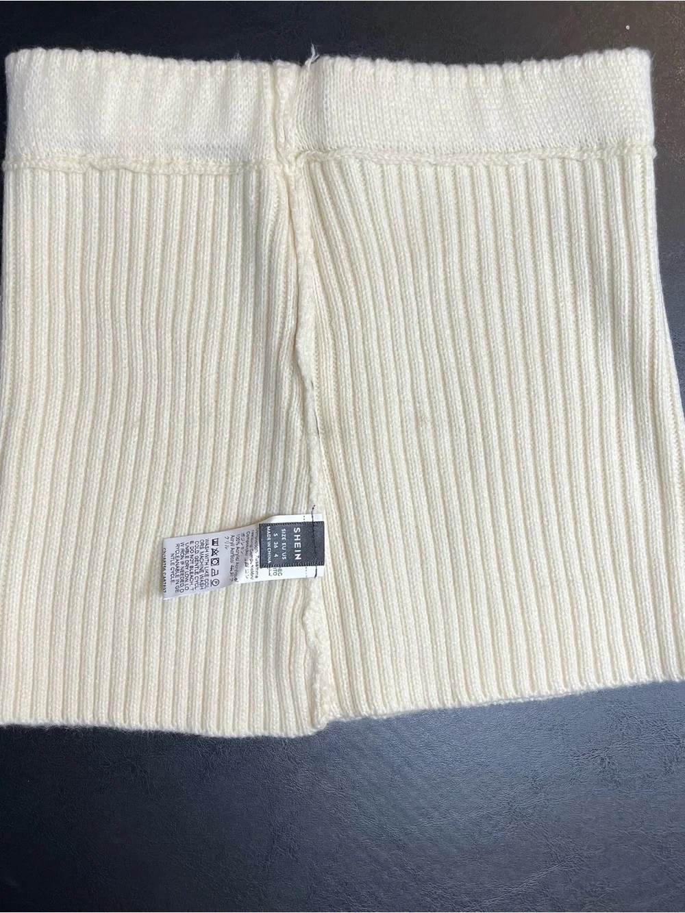 SHEIN soft ribbed